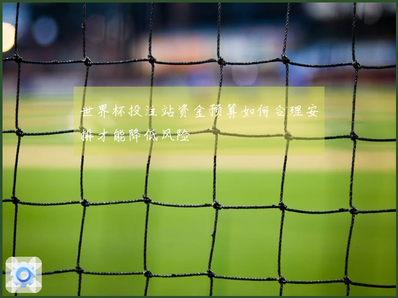 世界杯投注站资金预算如何合理安排才能降低风险