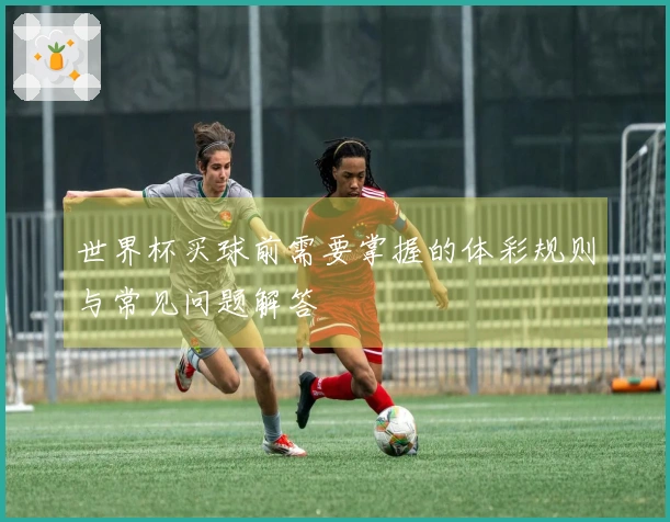世界杯买球前需要掌握的体彩规则与常见问题解答