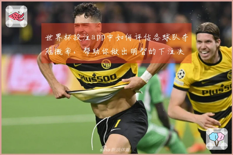 世界杯投注app中如何评估各球队夺冠概率，帮助你做出明智的下注决策